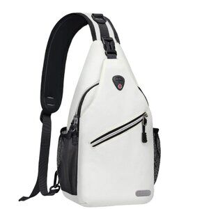 NEW Mosiso Sling Backpack Multipurpose Crossbody Bag in Ivory